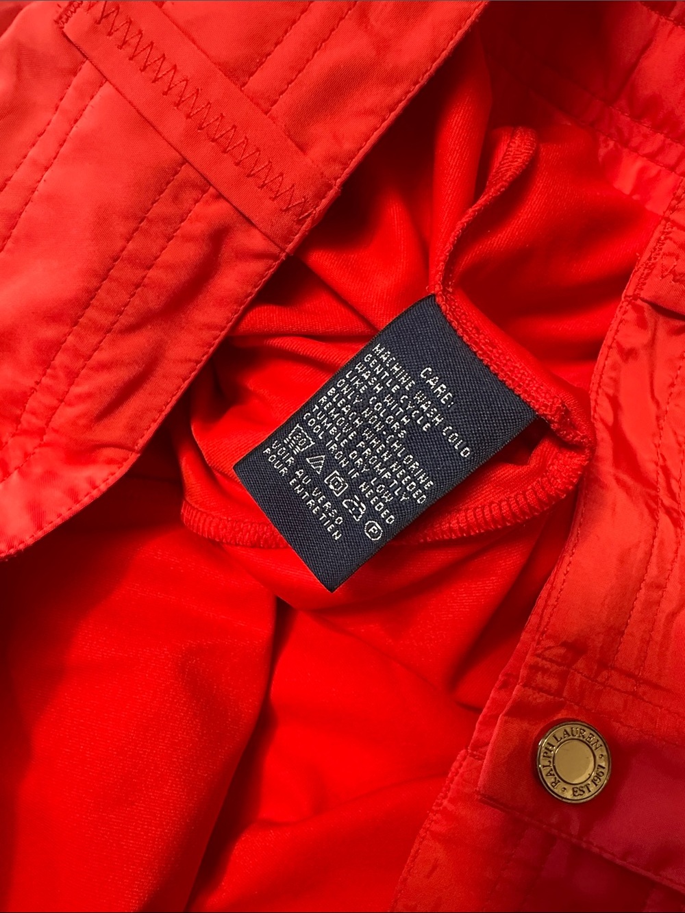 Ralph Lauren Navy Golf Polo Top with Red Golf Skort - Picture 6 of 12